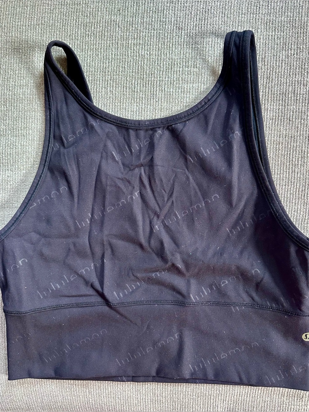 Women's Black Lululemon Power Pivot Tank
